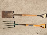In Oregon, residents are still starting small farms.
Tools for planting vegetables are shown in this 2013 photo.