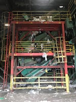 One of the Hillsboro Far West Recycling centers sorting machines had been shut down after being jammed with plastic bags and wraps. The center blocks out at least 90 minutes a day to clear out the machines. 