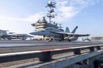 This photo provided by U.S. Africa Command, the U.S. military conducts coordinated airstrikes against Islamic State operatives in Somalia on Saturday.