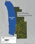 The East Moraine property at Oregon's Wallowa Lake will have public access and non-motorized recreational opportunities under a management plan that is being developed.