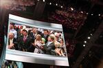 Donald Trump Jr. gives his father the votes necessary to put him over the top at the Republican National Convention in Cleveland on July 19, 2016.