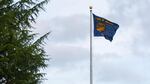 The Oregon state flag flies at the Capitol in Salem, March 18, 2017.