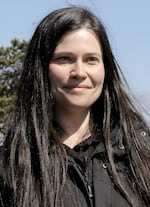 Oregon Parks Department arborist Kathryn Charlton identified a dangerous fungus infecting the muscle tree, prompting action after a diseased branch fell during a storm.