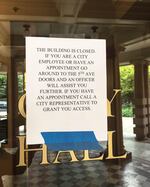 Portland leaders closed City Hall to the public Thursday, to avoid disruptions from activists.