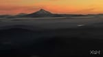 Mount Jefferson From Mount Hood, Oregon.