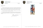 Screenshot of the missing persons press release shared by the Jackson County Sheriff's Office, including an undated photo of Wells provided to the them.
