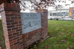 FILE - The outside of St. Helens High School on Nov. 15, 2024. A communications strategist for the St. Helens School District says corrective action plans following St. Helens High School's sexual abuse allegations have been delayed because the third-party investigator needs to conduct additional interviews.