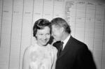 Jimmy Carter hugs his wife, Rosalynn, at his Atlanta campaign headquarters in September 1966, when he was a Georgia state senator and running for governor. They were married for 77 years. She died in November. "Rosalynn was my equal partner in everything I ever accomplished," he wrote in a statement. "She gave me wise guidance and encouragement when I needed it."