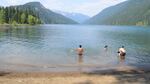 Kachess Lake in the Washington Cascades draws visitors from the Puget Sound area. Farmers from the Yakima Valley want the option to draw the lake down to irrigate their crops in dry years.