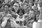 A march to protest the death of Kendra James in 2003.