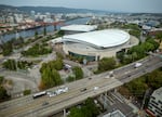 Portland’s Moda Center arena.

