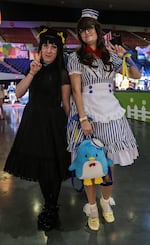 Brooke Krieger and Carina Jung were both at the event for the first time. Brooke was dressed as Chococat.