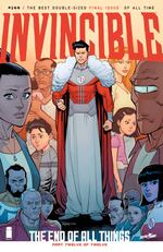 Robert Kirkman brought his epic super-hero series "Invincible" to an end on Feb. 14, after 15 years of universe-spanning stories.