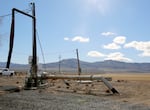 The head of a Green Alpha LLC well, which plunges more than 400 feet underground into a volcanic aquifer.