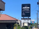 A hotel in Bend, Ore., advertises "Stay Here, Stay Safe," and continues to take tourist reservations, despite a city order asking lodgings not to allow short-term visits, photographed on Aug. 11, 2020.