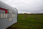 The rainy view from Cook Family Farms in Albany, Ore., on Jan. 22, 2020. Three generations of Cook farmers were member-growers for NORPAC.