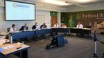 Members of Oregon Gov. Kate Brown's task force on the PERS debt held their first meeting Monday at Portland State University.