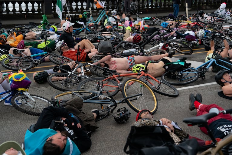 Naked Bike Ride - OPB