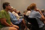 About 60 people attended an educational event about ranked-choice voting in Bend, Ore., on July 13, 2026.