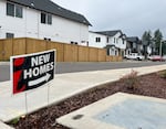 New construction in an unincorporated community in Clackamas County pictured in early 2025. Tariffs pushed a Coos Bay builder to switch materials, driving up home prices as Oregon struggles with a housing shortage.