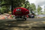 Portland's 19th annual Adult Soapbox Derby took place on Saturday August 15. Here, the Duffy machine went flying down Mt. Tabor's infamous "Blood Alley" in front of hundreds of spectators.