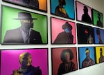 Photographer Jason Hill’s “In My Skin” exhibit celebrates the cultural identity of Black Portlanders, as seen Jan. 31, 2025. It is among the art than can be found at the "Black, Black History Month" pop-up museum, on display through February, 2025.