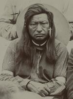 An undated photo of Chief David, the last hereditary chief, or nasukin, of the Yaq̓it ʔa·knuqǂiʾit First Nation. The colonial implementation of the border between the United States and Canada literally divided his house between two nations.