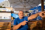 Samy Azulay, owner of Eilat Water Sports, says he doesn't think tourists would want to come to a sad place for vacation.