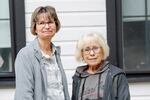 Anita Coe, 65 and Ruth Sanders, 72, will be poll workers for the upcoming election on Oct. 4, 2024 in Moscow Township, Mich.