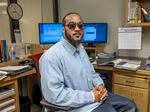 Richard Adams hopes to write positive stories for the paper the give other prisoners the tools they need to be successful when they leave prison.