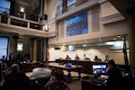The Portland City Council hearing on Thursday, Feb. 8, 2019, that resulted in the passing of a resolution condemning white supremacists and alt-right hate groups.