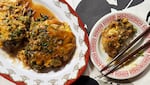 Egg foo young, one of the pillars of American Chinese restaurants, packs rich flavor and history. (Heather Arndt Anderson/OPB)