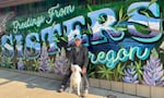 James Carroccio on a visit to Sisters, Oregon, in 2023. He lost his father at 14, and processed that grief in his first psilocybin therapy session. 