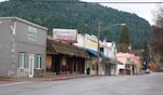 The town of Glendale, Oregon shows signs of wear.