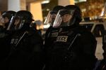 Portland police in SWAT gear on Friday, Nov. 10, 2016