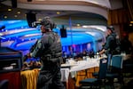 Secret Service agents responded to a shooting at the annual White House Correspondents' Association Dinner at the Washington Hilton on Saturday evening. President Trump and other administration officials were rushed out, and a suspect was arrested.