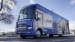 La Clinica's new mobile health center. The center is available in Jackson County Tuesday through Saturday.
