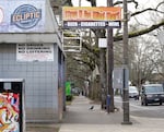 The Stop N Go Mini Mart seen boarded up on March 7, 2025. Criminal informants accused store owner of selling drugs by EBT card, stashing drugs for other dealers and fencing stolen goods, records show.