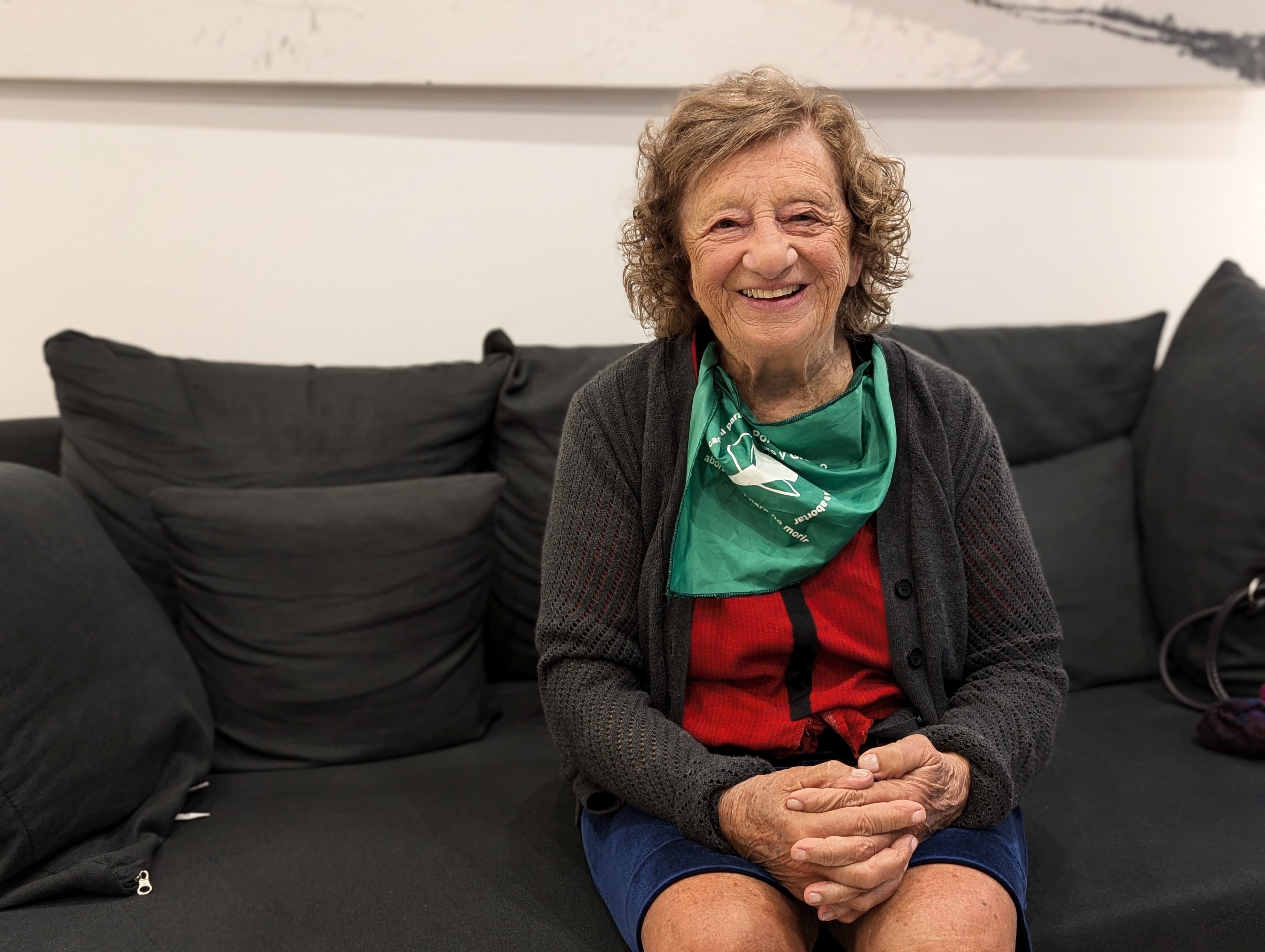 Alicia Cacopardo, an OB-GYN from Buenos Aires, helped patients manage abortions after attending the first <em>Encuentro </em>in 1990.
