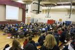 Hundreds of parents and students packed the West Sylvan Middle School gym, Monday Nov. 16, to discuss proposed changes to schools on Portland's west side.