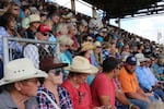 The crowd at opening day of the Pendleton Round-up rodeo.