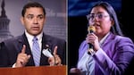 Democratic Rep. Henry Cuellar faces a primary challenge from progressive candidate Jessica Cisneros.