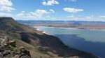 View of Abert Lake from atop Abert Rim, by Alexandra Cravener and Karen Austin, BLM, 2016.