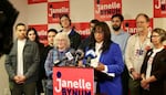 State Rep. Janelle Bynum, D-Clackamas, declared victory in the 5th Congressional District on Nov. 8, 2024.