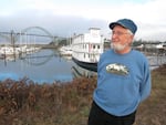 Michael Wilkinson, the owner of the Newport Belle sternwheeler, says in a tsunami, the vessel could well be picked up and washed onto the Hatfield Marine Center.