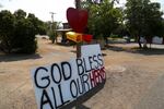 Sunday’s commemoration in Dufur, Oregon, was a welcome break from the nonstop fires that have hit the small town all summer.