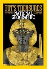 The November 2022 issue of National Geographic.