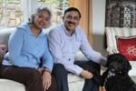 “The first line said ‘empire builders.’ I have a history coming from India, of empire. The 'empire' word says colonization and domination and so for me it was: ‘OK, this is not how the state song should be,’” said Portland computer engineer Alok Prakash, pictured alongside his wife, Prachee Bhatnagar.
