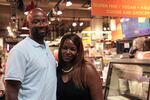 Philadelphia-raised Will Carter and Aminah Perry enjoy their day off at Nanee's Kitchen in Reading Terminal Market.
"I have nothing against Hillary, but I was a Bernie Sanders fan," Perry said. "I'm making a choice based on, not really the quality of the person, but based on the outcome of what could be if I don't go out and support the Democratic party."
The couple believes the Democratic party is for the people.