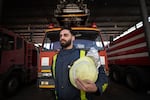 Mohammed Khdier 29 - fire fighter
